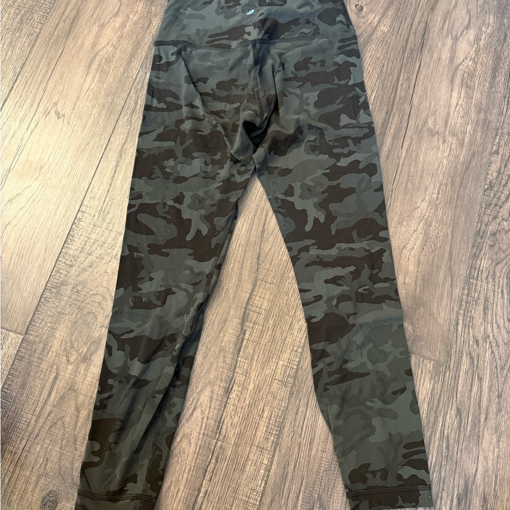 lululemon athletica Black Camouflage Leggings